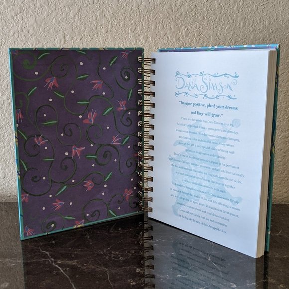 Dana Simson "Many Birds" Ring Hardcover Journal - Picture 3 of 5